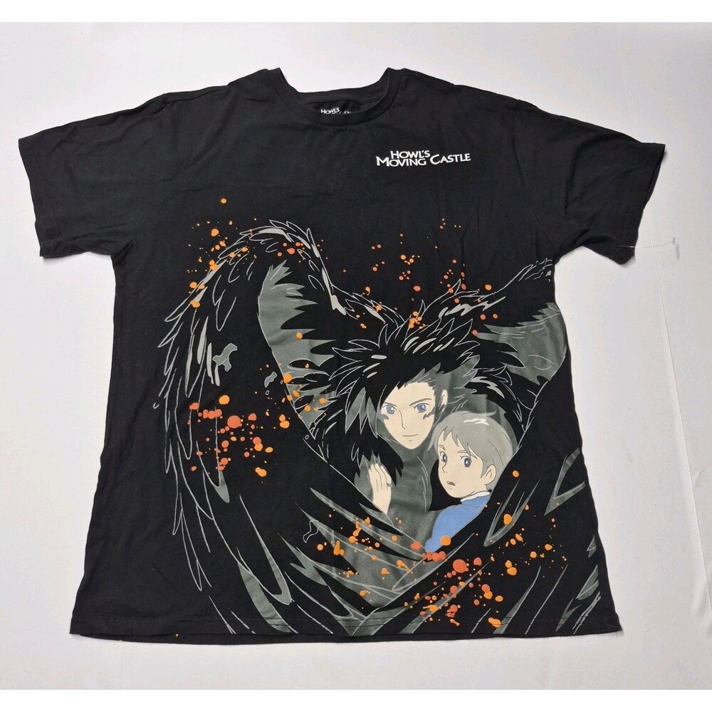 Howls Moving Castle Studio Ghibli BoxLunch Exclusive Howl Sophie Wings Shirt L